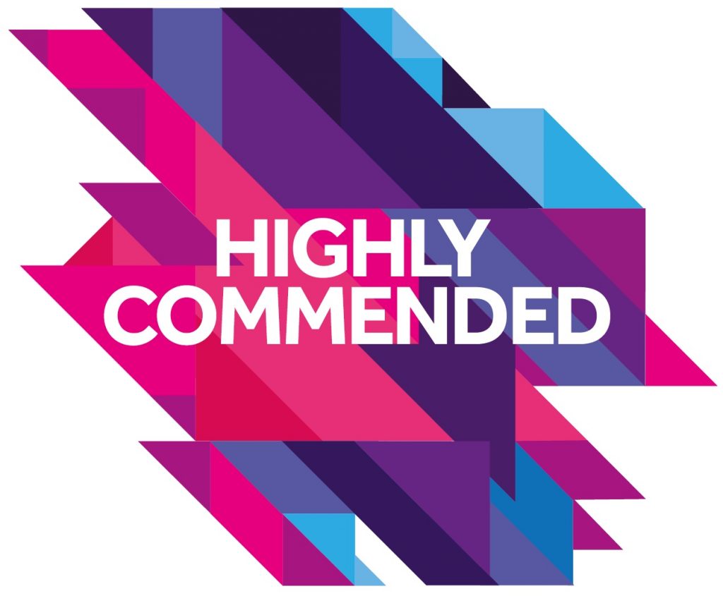 Highly commended logo from the Barnsley & Rotherham Business Awards 2018